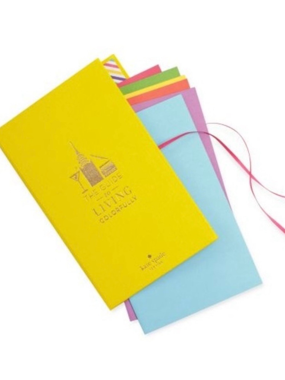 kate spade Live Colorfully Vintage book set
